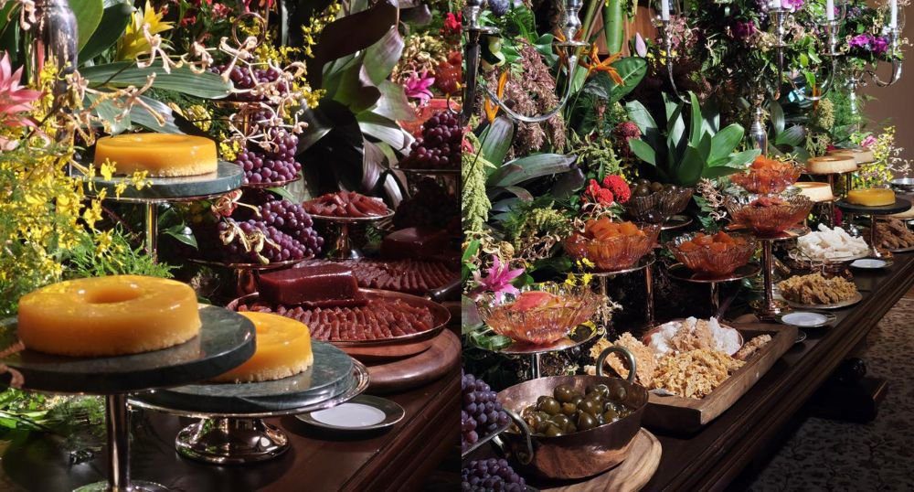 ilha de sobremesa para casamentos