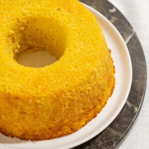 Bolo de milho da roça (sem glúten e sem lactose)