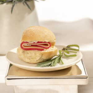 Mini pão de milho com 3 queijos