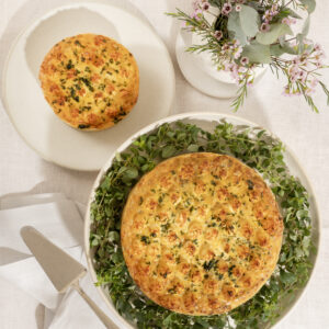 Torta de frango com requeijão