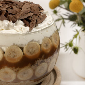 Banoffee trifle